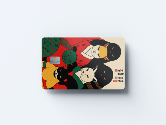 Fighters Credit card covers, credit card skins