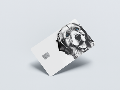 Golden Retriever Credit card covers, credit card skins