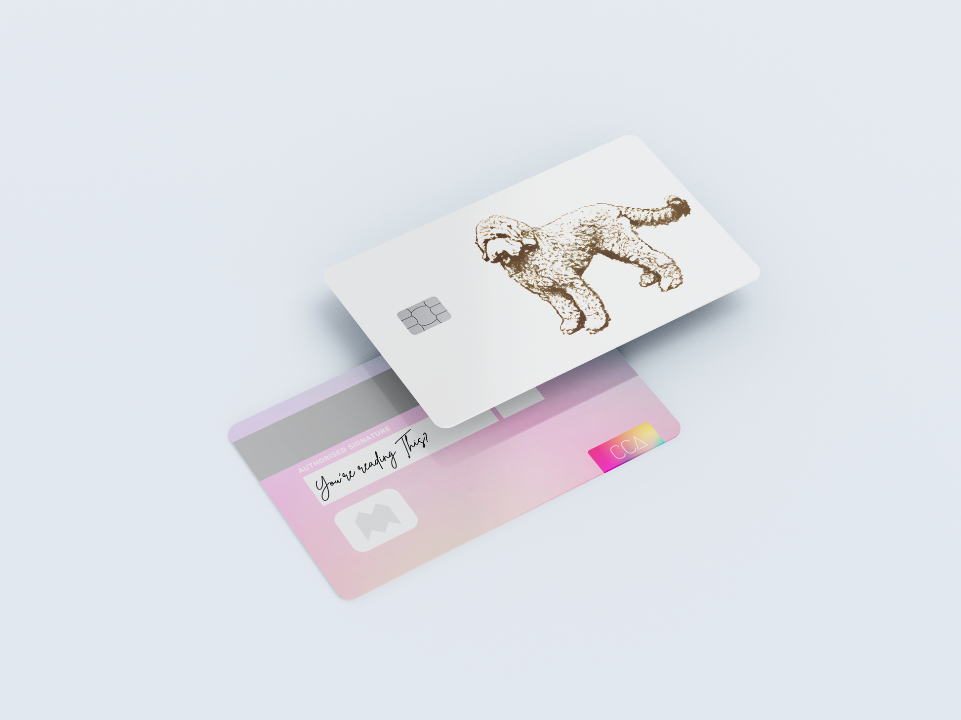 Golden Doodle Credit card covers, credit card skins