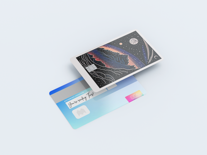 Moon Ink - Credit/Debit Card Skin