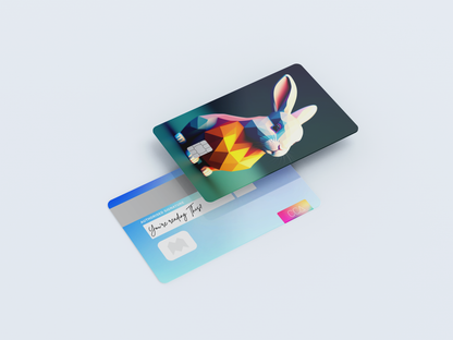 Geo Rabbit Credit card covers, credit card skins