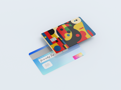 Abstract Colors 2 Credit card covers, credit card skins