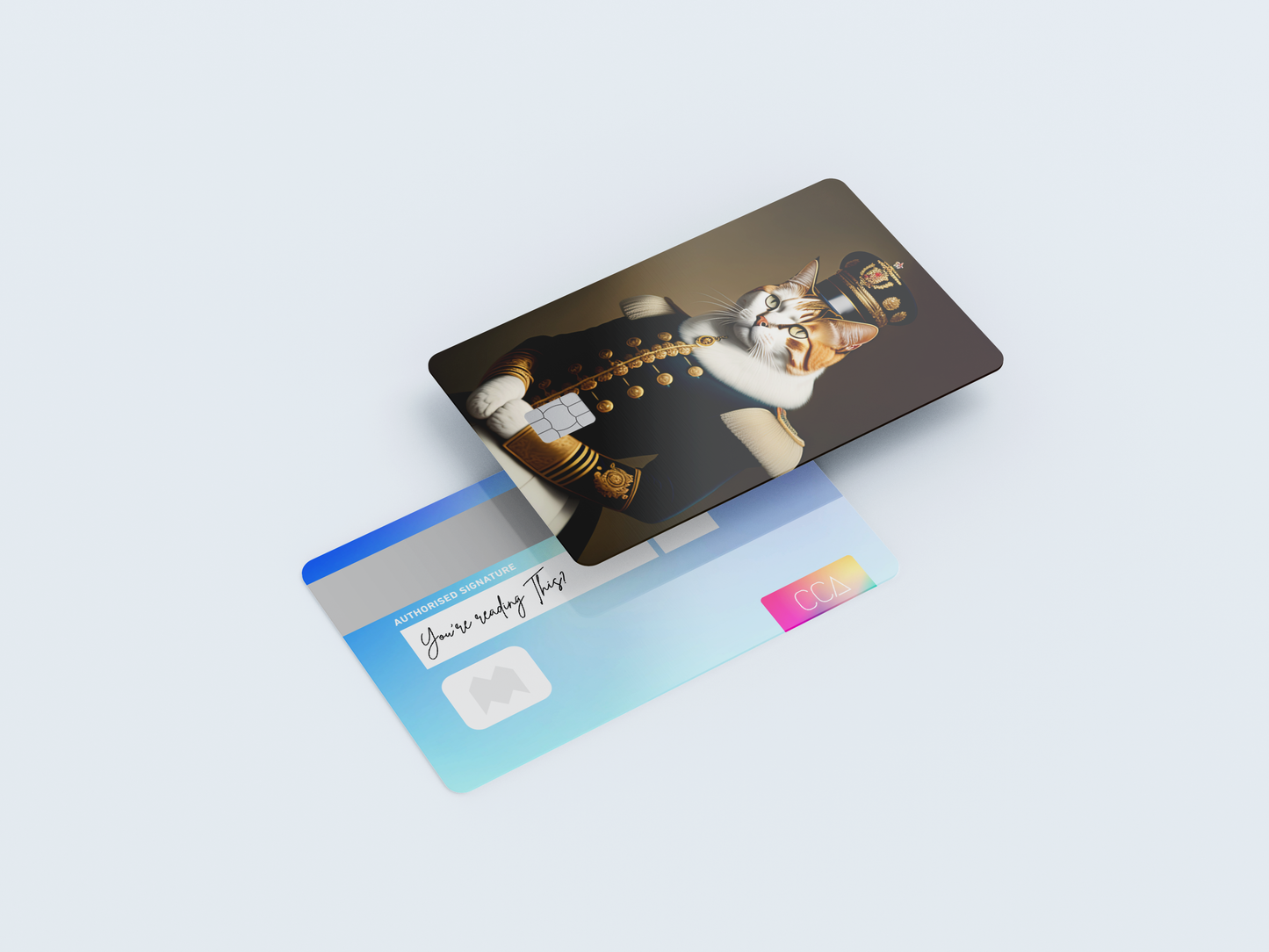 King Puss - Credit/Debit Card Skin