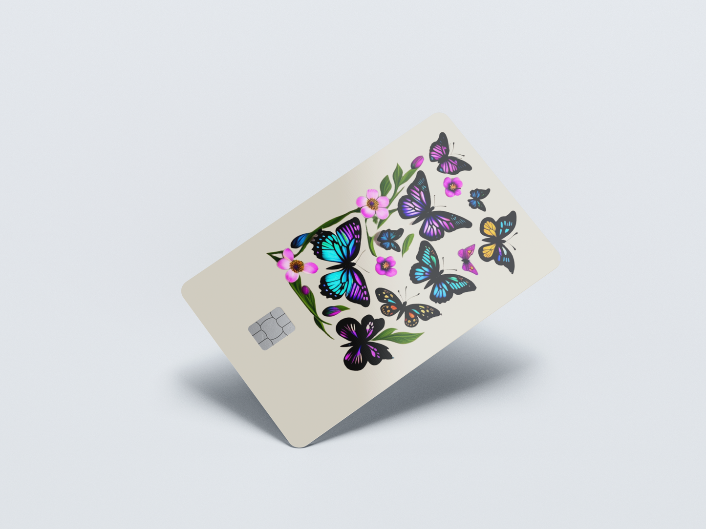 Butterflies Credit card covers, credit card skins