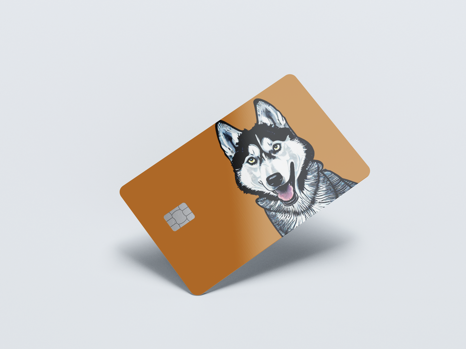 Husky 2 Credit card covers, credit card skins