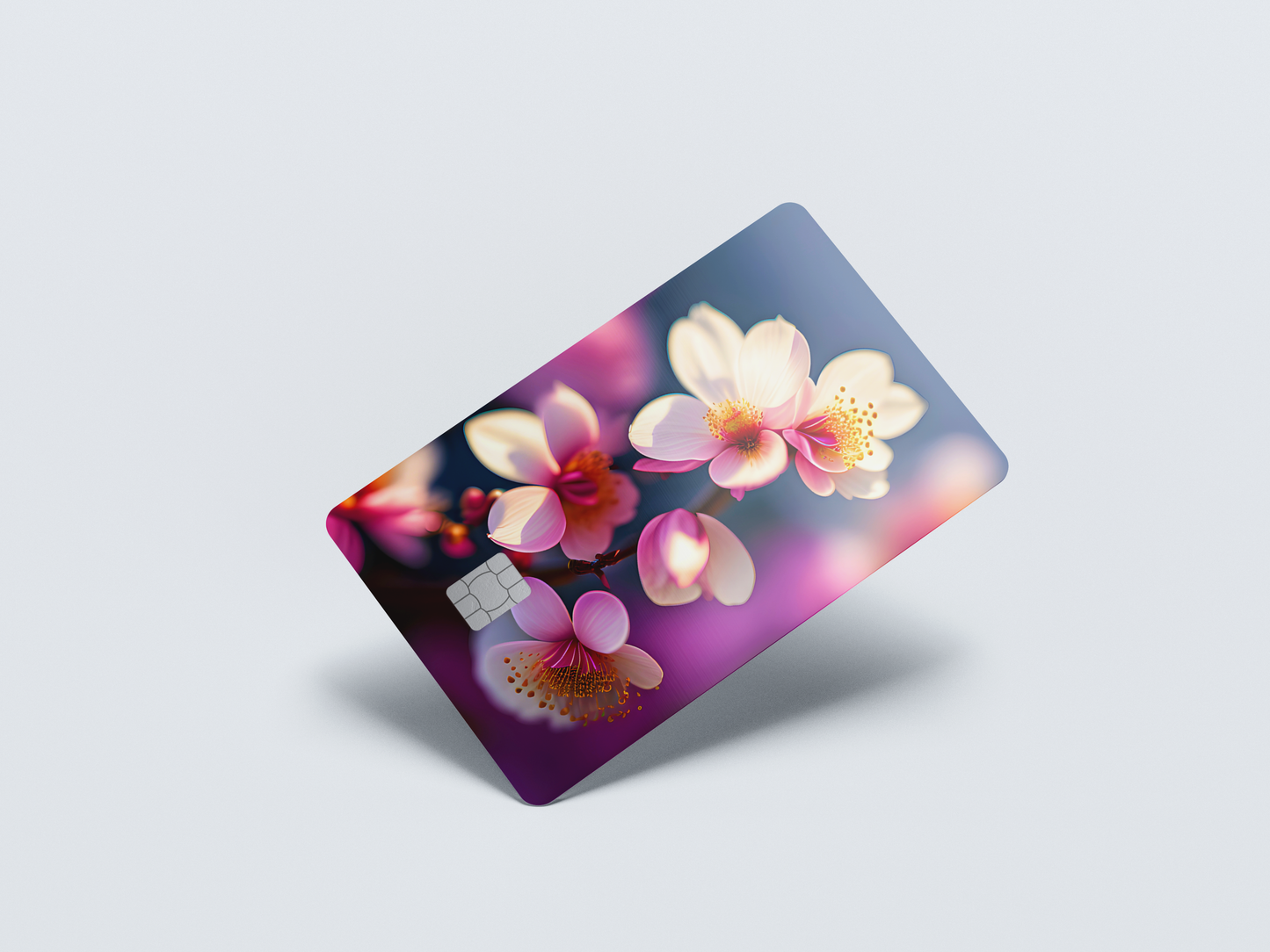 Flowers Credit card covers, credit card skins