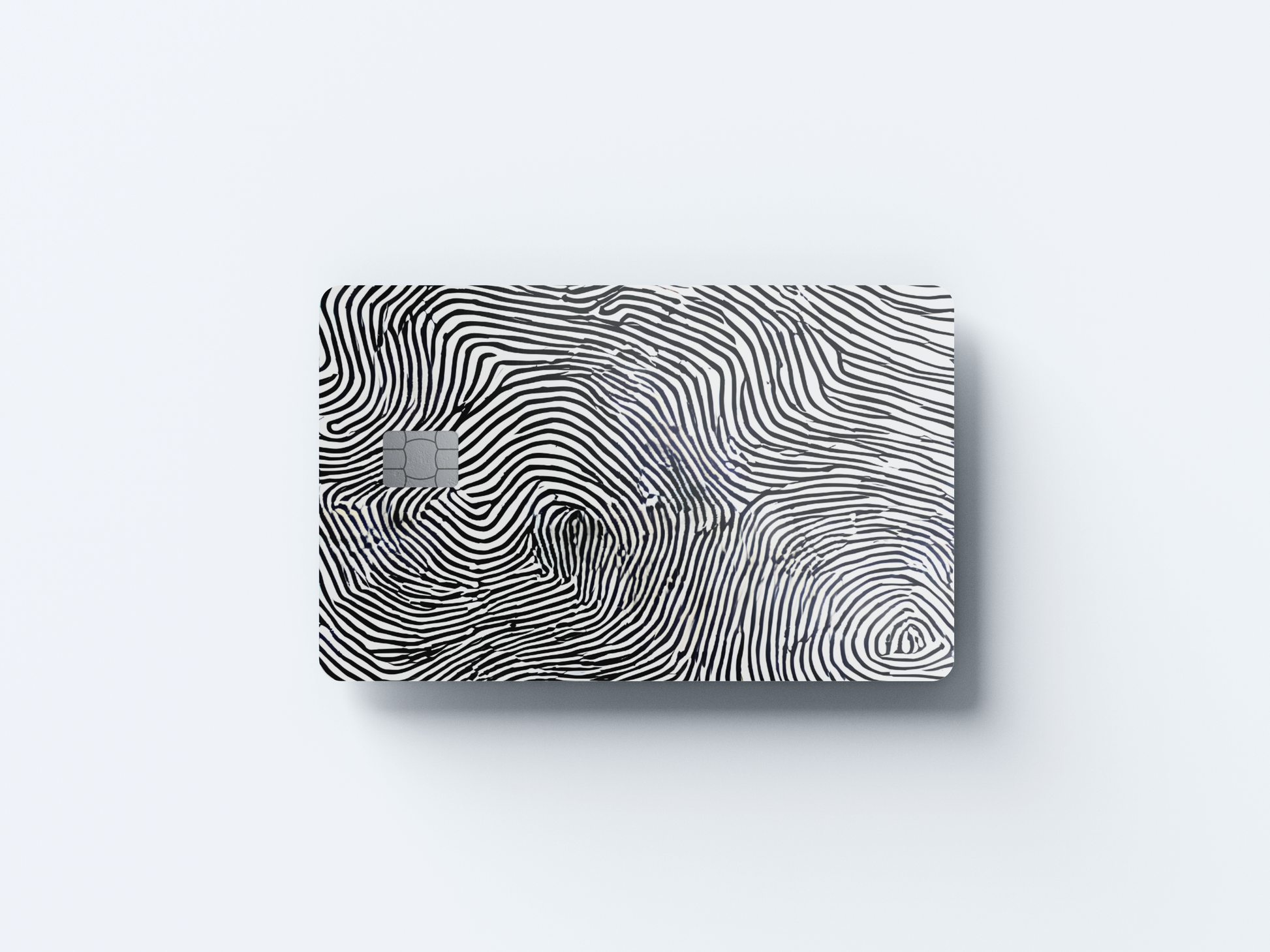 Fingerprint Credit card covers, credit card skins