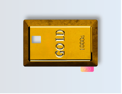 Gold Bar - Credit/Debit Card Skin