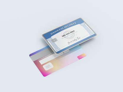 Unsocial Security - Credit/Debit Card Skin