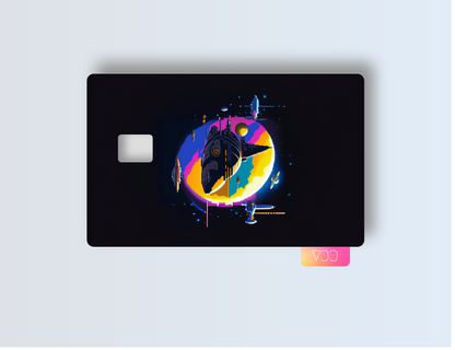 Pixel Space Ship - Credit/Debit Card Skin