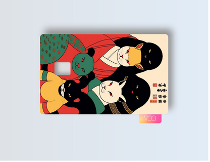 Fighters Credit card covers, credit card skins