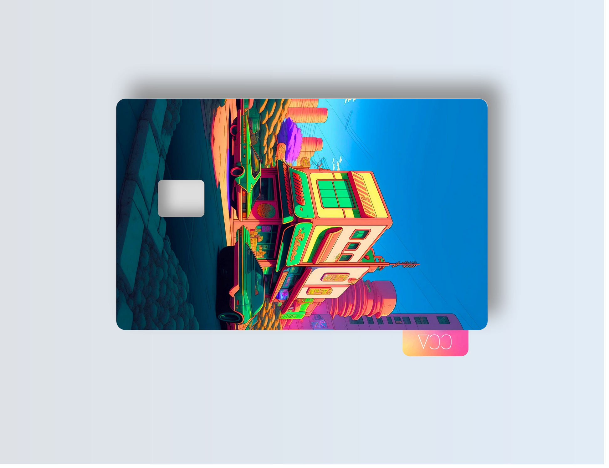 Cyber Sandwhich Credit card covers, credit card skins