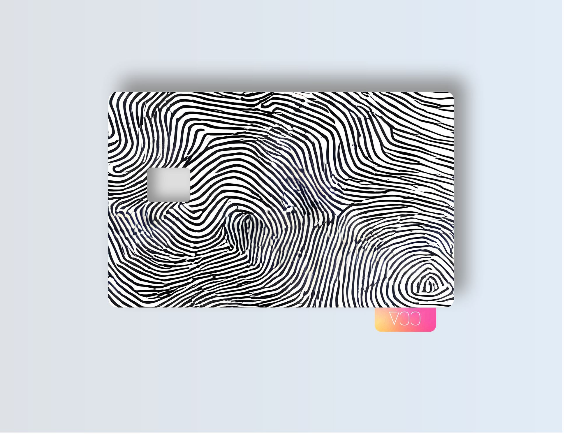 Fingerprint Credit card covers, credit card skins