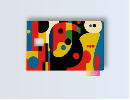 Abstract Colors 2 Credit card covers, credit card skins