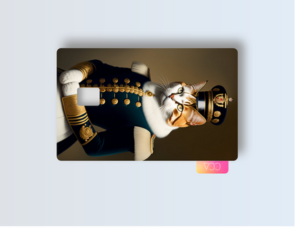 King Puss - Credit/Debit Card Skin