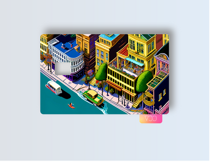 Water City - Credit/Debit Card Skin