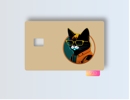 Cool Cat Credit card covers, credit card skins