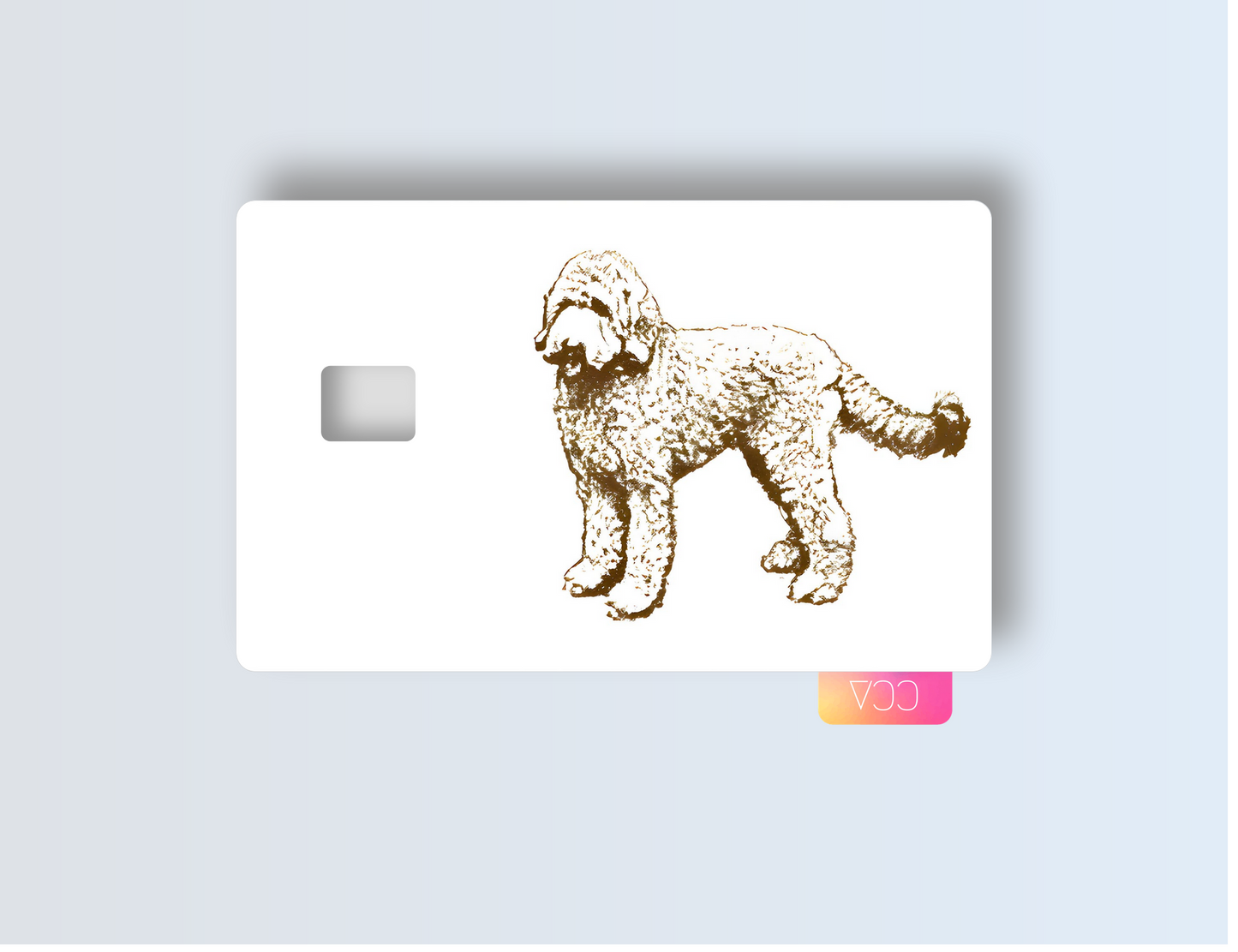 Golden Doodle Credit card covers, credit card skins