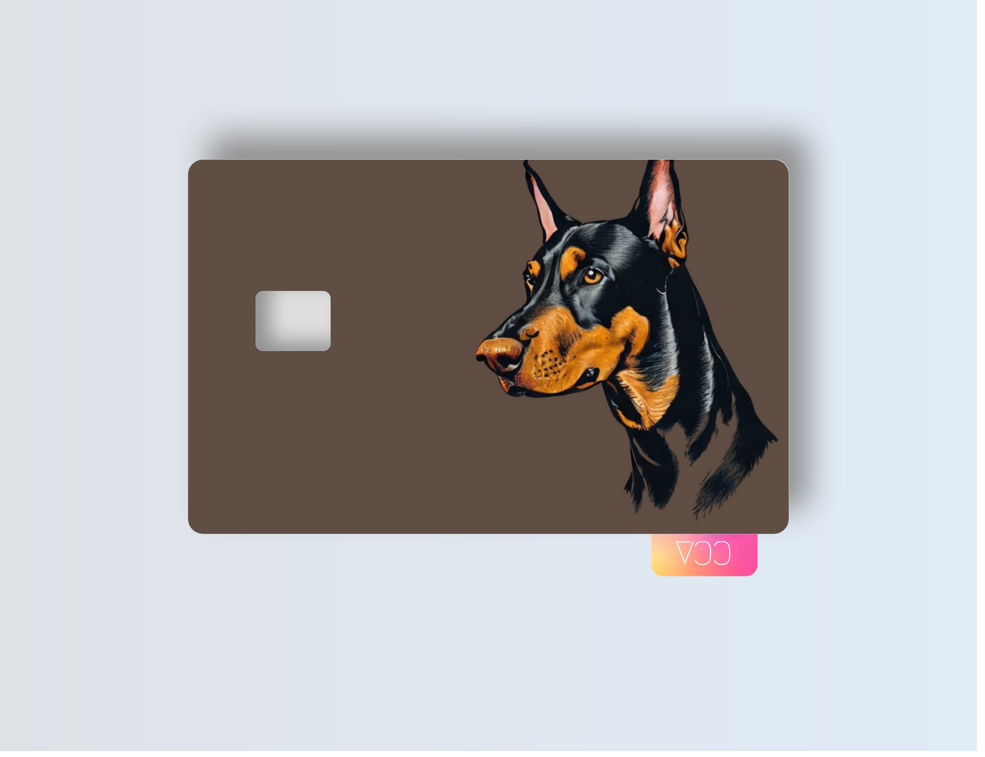 Doberman Credit card covers, credit card skins