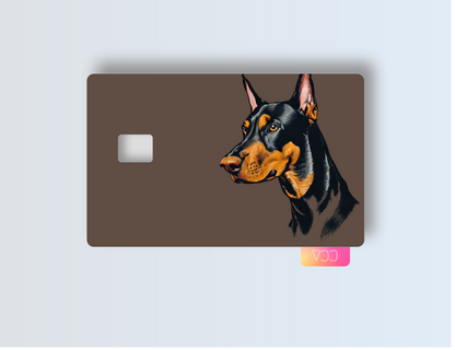 Doberman Credit card covers, credit card skins