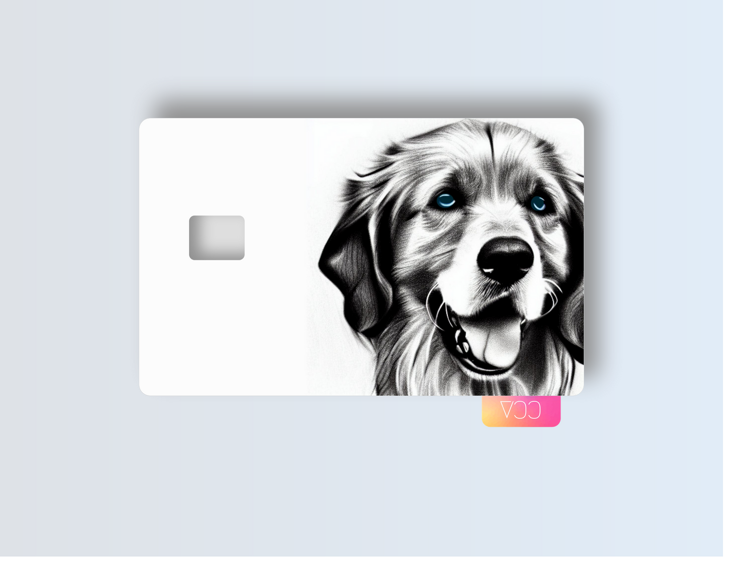 Golden Retriever Credit card covers, credit card skins