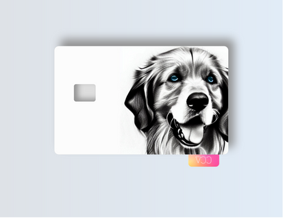 Golden Retriever Credit card covers, credit card skins