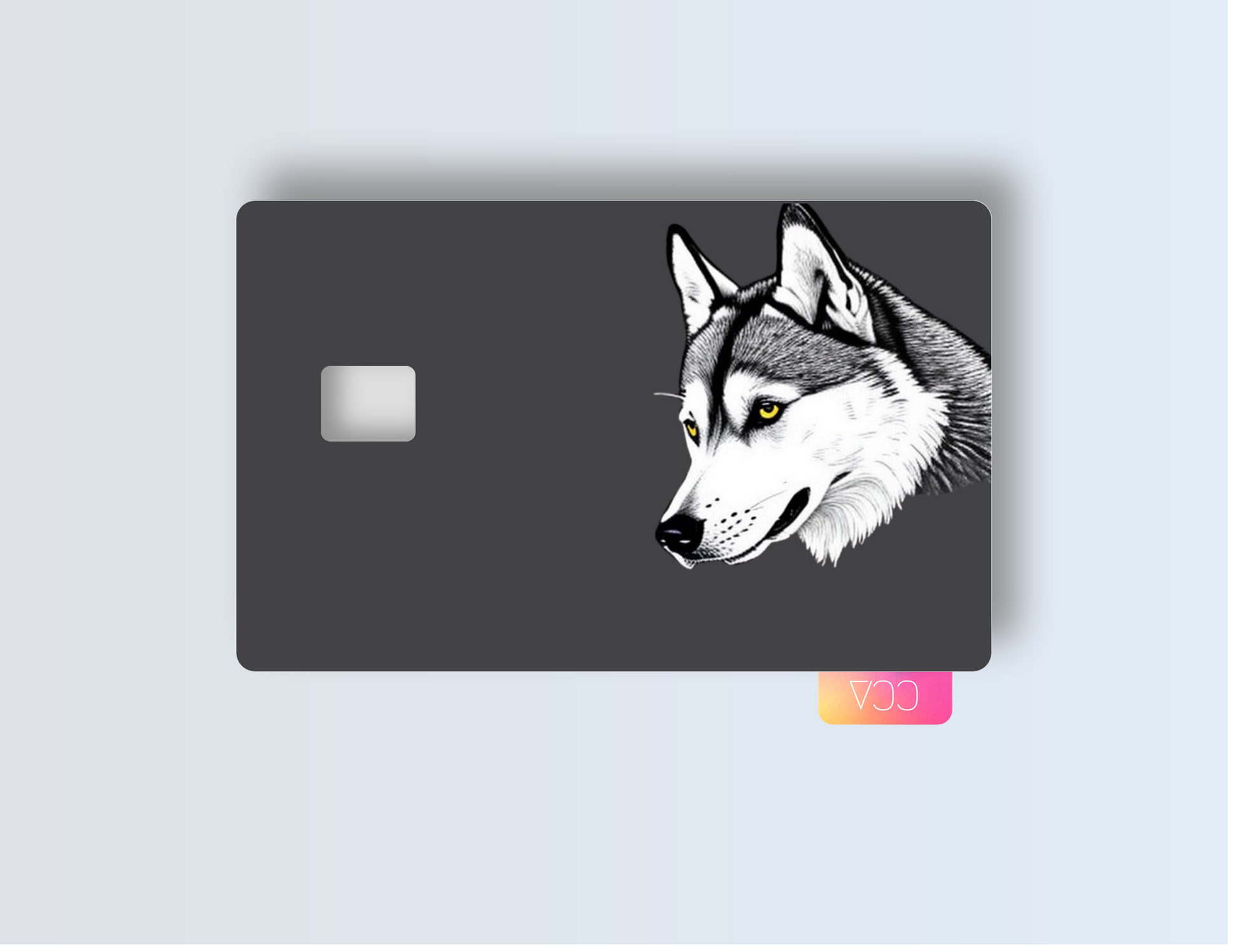 Husky 1 Credit card covers, credit card skins