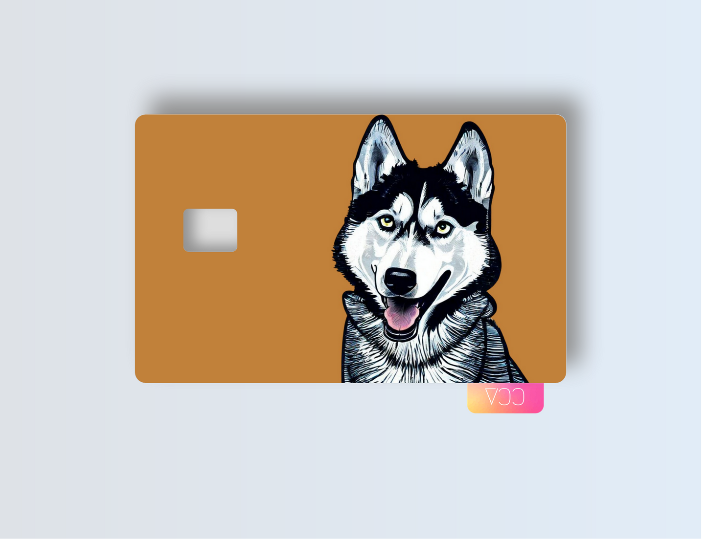 Husky 2 Credit card covers, credit card skins