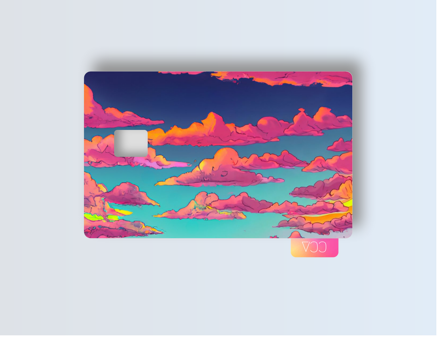 Cloudscape Credit card covers, credit card skins