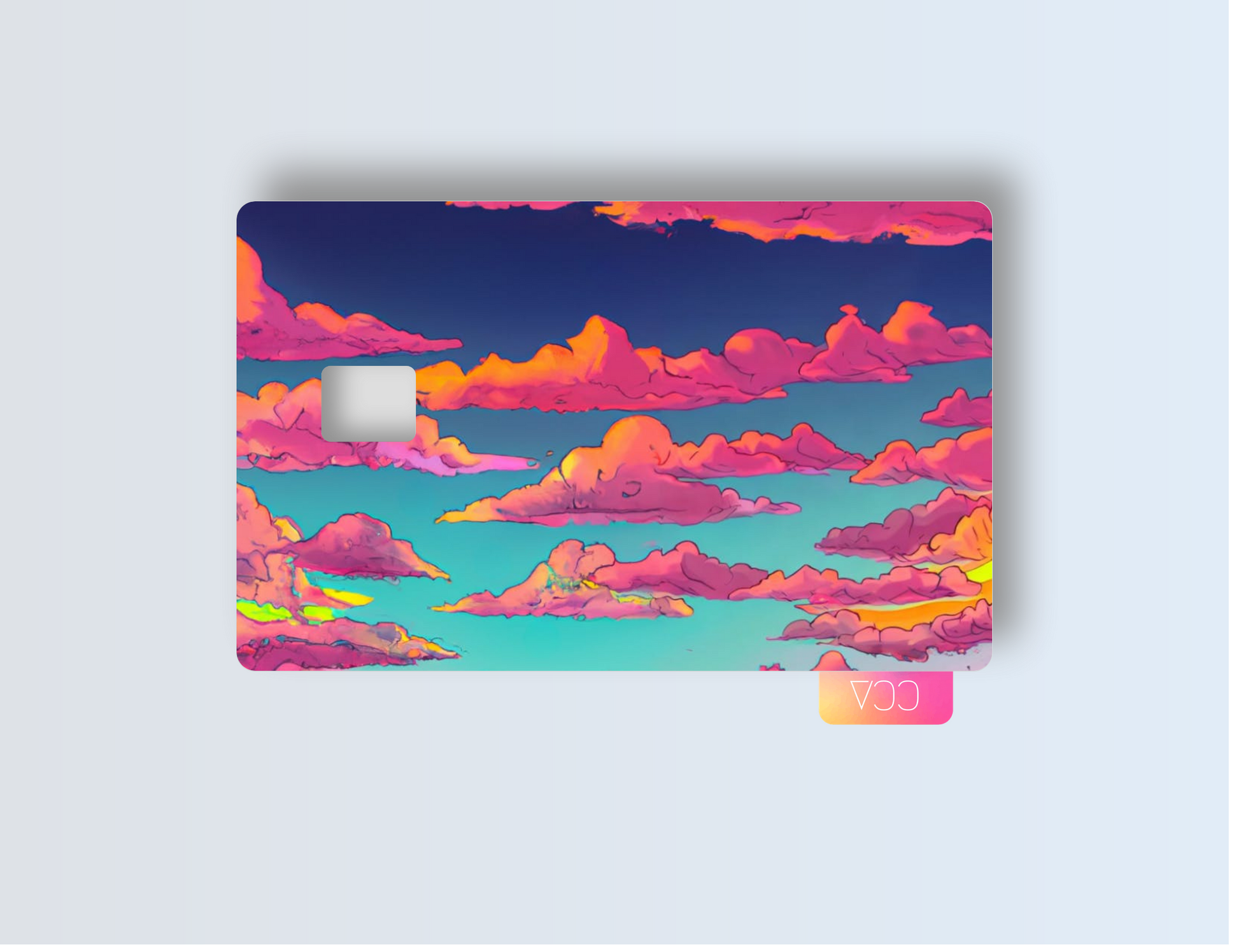 Cloudscape Credit card covers, credit card skins