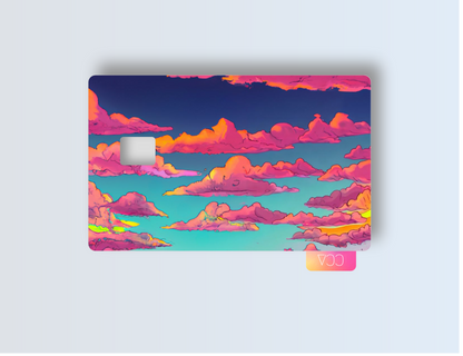 Cloudscape Credit card covers, credit card skins