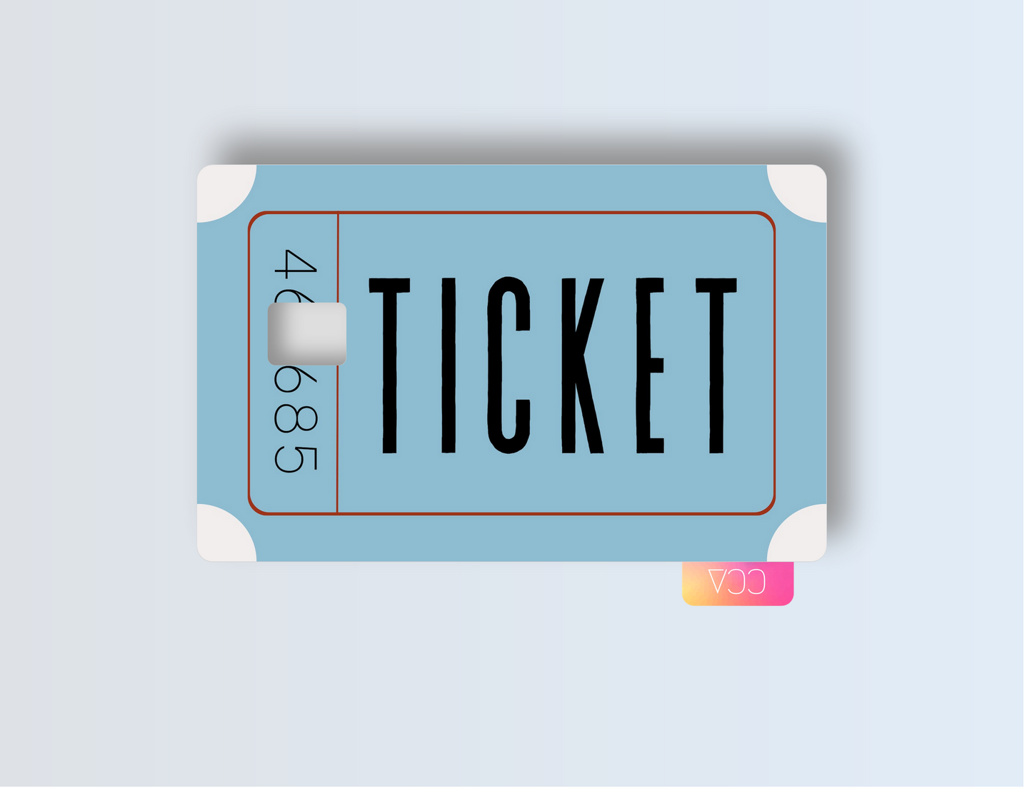 Ticket - Credit/Debit Card Skin