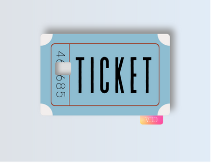 Ticket - Credit/Debit Card Skin