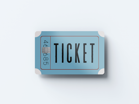 Ticket - Credit/Debit Card Skin