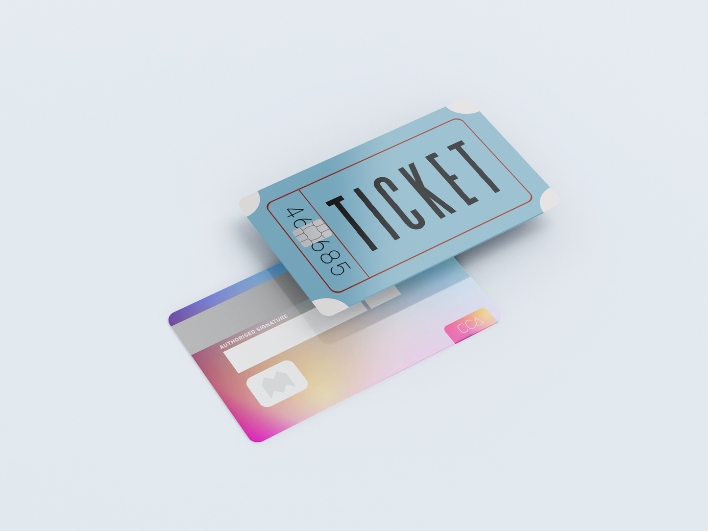 Ticket - Credit/Debit Card Skin