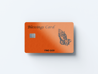 Blessings Card - Credit/Debit Card Skin