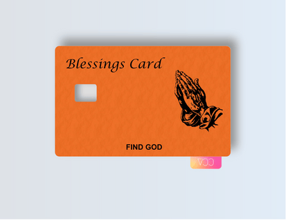 Blessings Card - Credit/Debit Card Skin