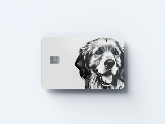Golden Retriever Credit card covers, credit card skins