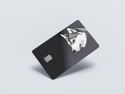 Husky 1 Credit card covers, credit card skins