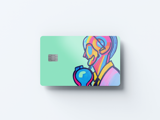 Rainbow Head - Credit/Debit Card Skin