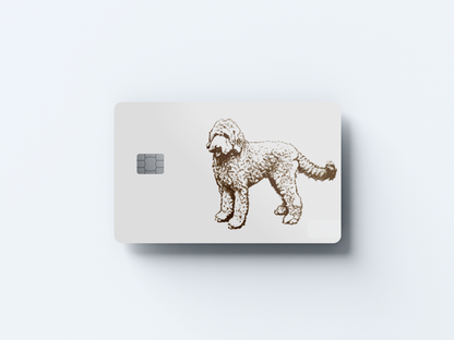 Golden Doodle Credit card covers, credit card skins