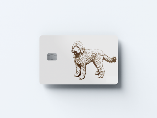 Golden Doodle Credit card covers, credit card skins